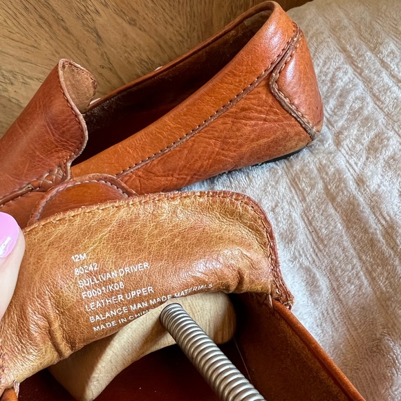 FRYE Sullivan Driver loafers brown color size 12 - Picture 14 of 15